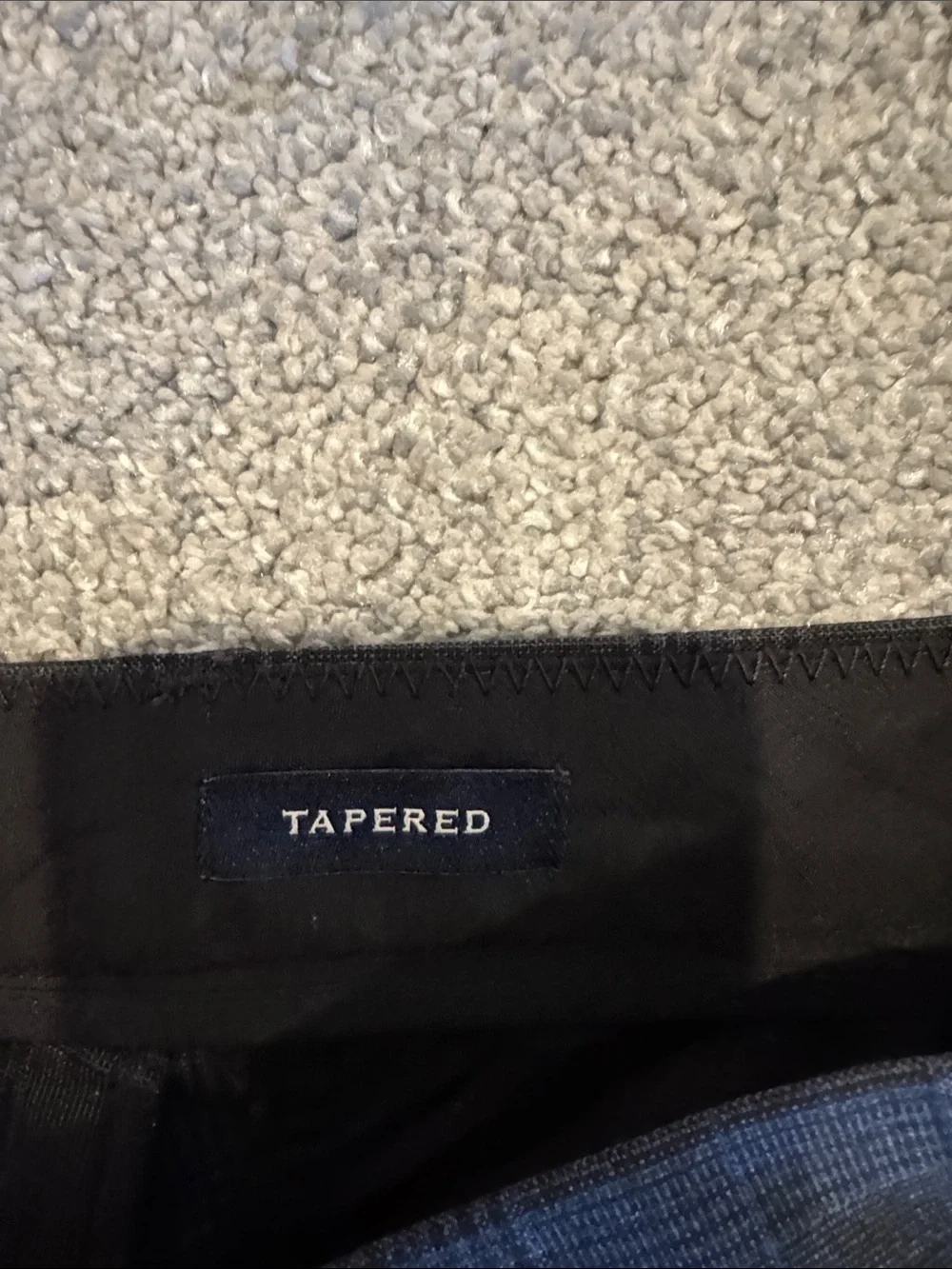 J. Crew Men's Dark Gray Plaid Dress Pants